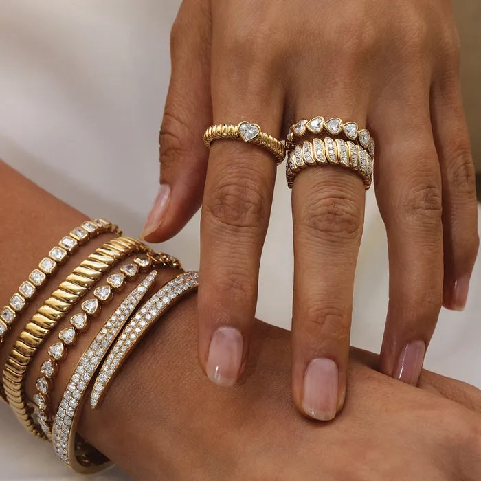 DIAMOND ZOE RING anitako Rings