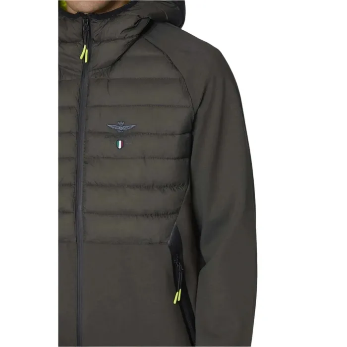 Aeronautica Militare Rings Aeronautica Militare Mens Dark Musk Jacket