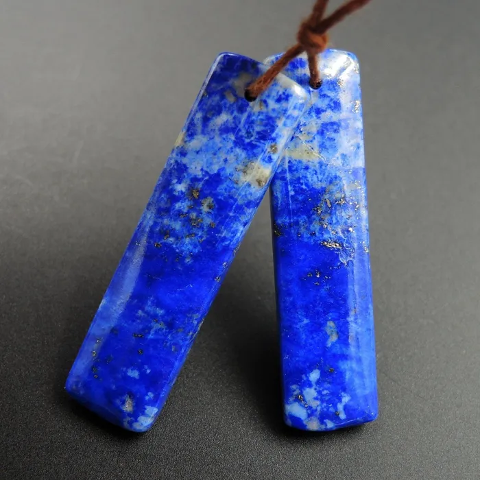 Intrinsic Trading Earrings Lapis Earring Pair With Pyrite Rectangle Cabochon Cab Pair Drilled Matched Earrings Natural Stone Bead Pair E2763 Intrinsic Trading Earrings Lapis Earring Pair With Pyrite Rectangle Cabochon Cab Pair Drilled Matched Earrings Natural Stone Bead Pair E2763