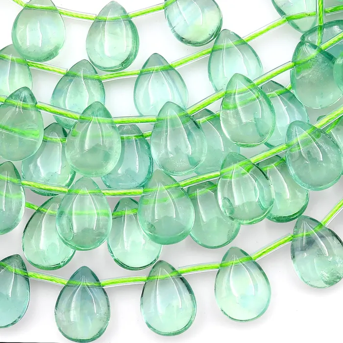 Intrinsic Trading Earrings Natural Green Fluorite Smooth Briolette Teardrop Beads 12mm 14mm Good for Earrings 8 Strand Intrinsic Trading Earrings Natural Green Fluorite Smooth Briolette Teardrop Beads 12mm 14mm Good for Earrings 8 Strand