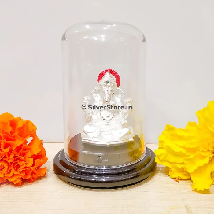 Rings Silver Ganesh Idol GA24 silversrorein