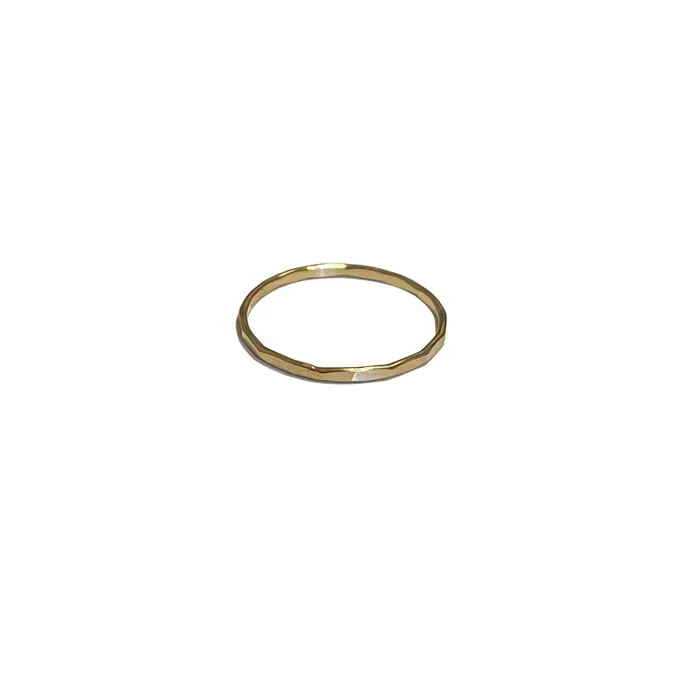 Suetables Rings Freya Hammered Ring