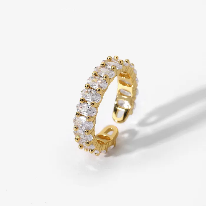 Crystal Design Gold Ring Variety Refined by AnnaKaci Rings Crystal Design Gold Ring Variety Refined by AnnaKaci Rings