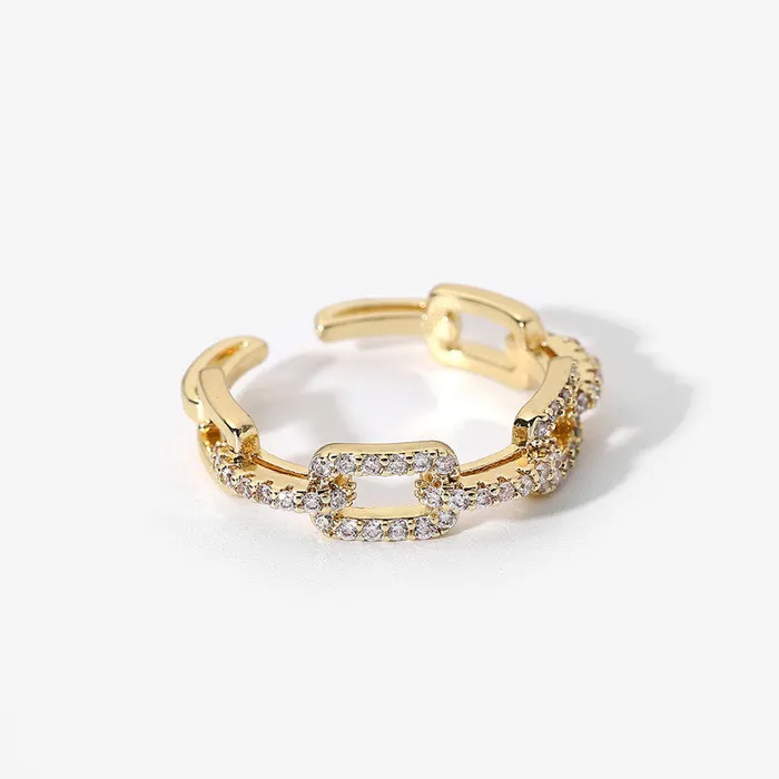 Crystal Design Gold Ring Variety Refined by AnnaKaci Rings Crystal Design Gold Ring Variety Refined by AnnaKaci Rings