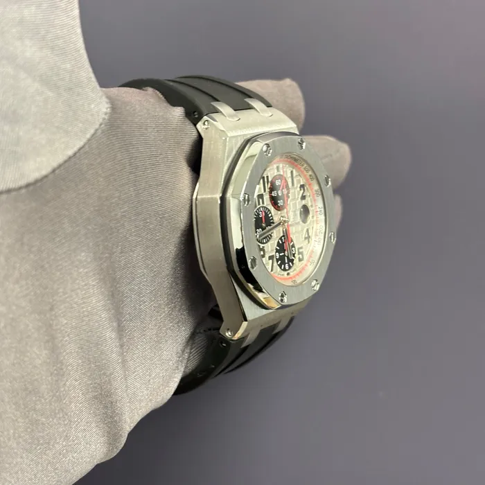 Happy Jewelers Audemars Piguet Royal Oak 42mm White Dial Watch Ref 26170ST Watches Happy Jewelers Audemars Piguet Royal Oak 42mm White Dial Watch Ref 26170ST Watches