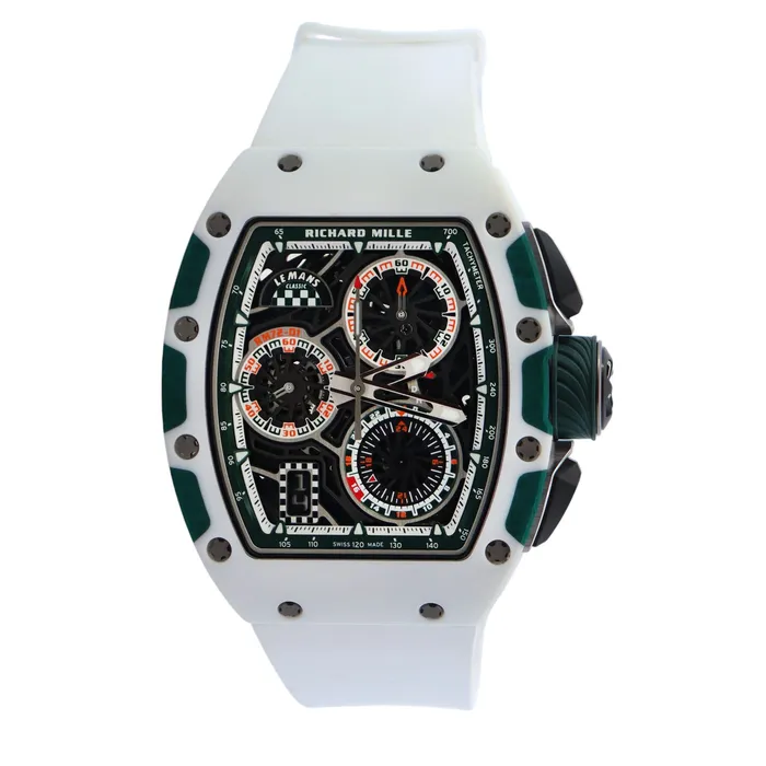 Happy Jewelers Richard Mille RM7201 40mm Openwork Dial Watch Ref RM7201 Watches Happy Jewelers Richard Mille RM7201 40mm Openwork Dial Watch Ref RM7201 Watches