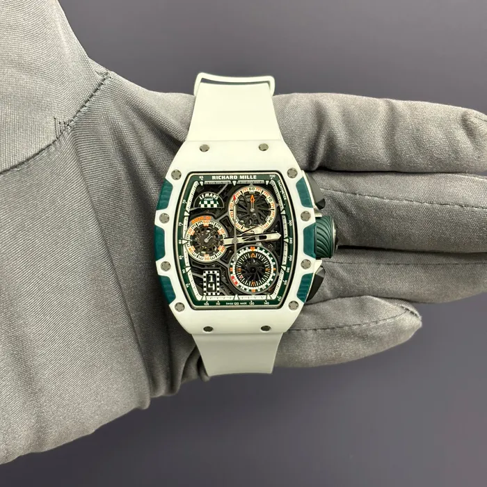 Happy Jewelers Richard Mille RM7201 40mm Openwork Dial Watch Ref RM7201 Watches Happy Jewelers Richard Mille RM7201 40mm Openwork Dial Watch Ref RM7201 Watches
