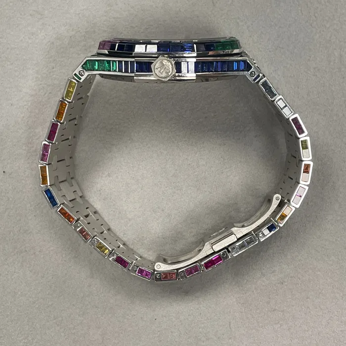 Happy Jewelers Watches Audemars Piguet Royal Oak 41mm Rainbow Dial Watch Ref 15400 Happy Jewelers Watches Audemars Piguet Royal Oak 41mm Rainbow Dial Watch Ref 15400