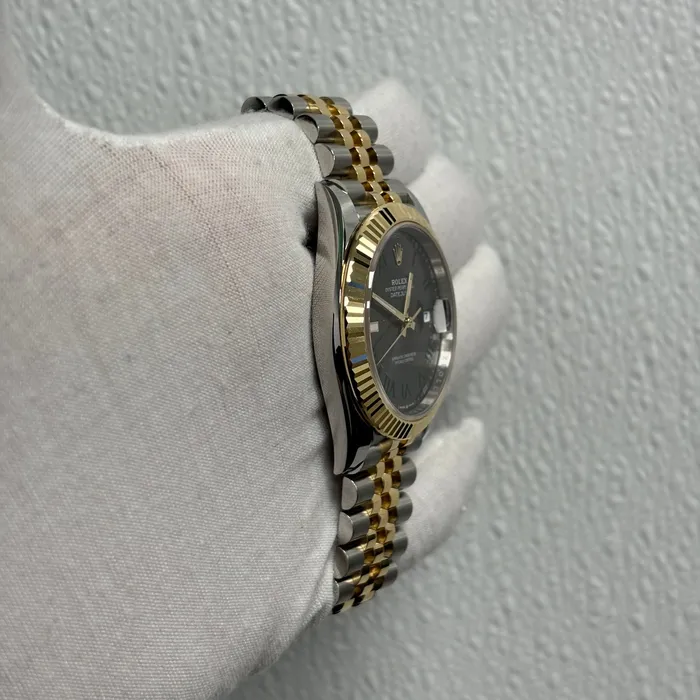 Happy Jewelers Watches Rolex Datejust 41mm Wimbledon Dial Watch Ref 126333