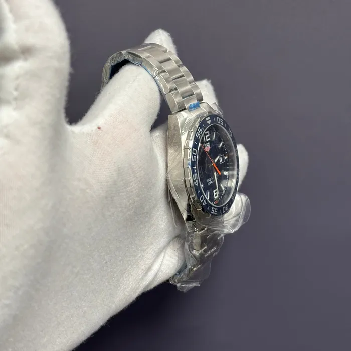 Happy Jewelers Watches Tag Heuer Formula 1 43mm Blue Dial Watch Ref WAZ1010