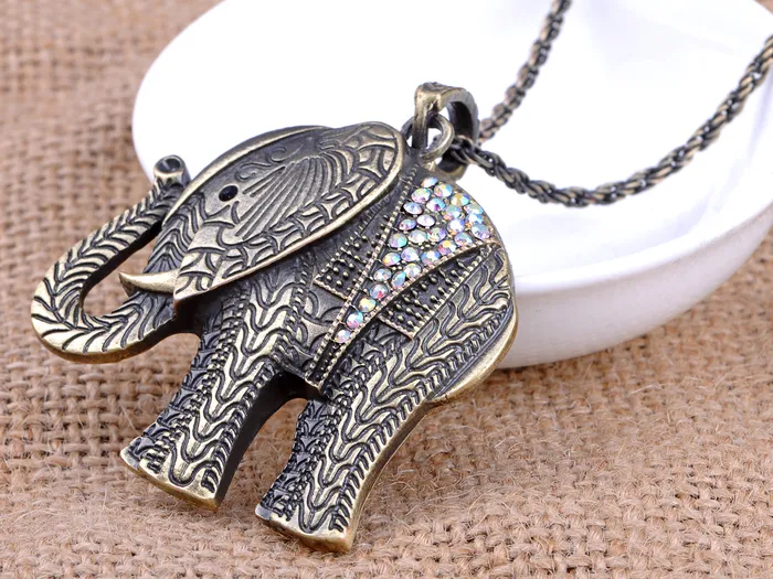 Necklaces Gun Antique Tribal Aztec Elephant Pendant Necklace Alilang Necklaces Gun Antique Tribal Aztec Elephant Pendant Necklace Alilang