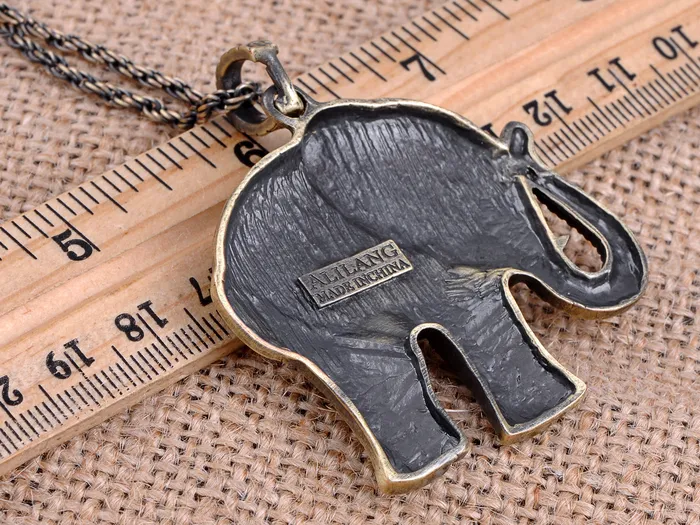 Necklaces Gun Antique Tribal Aztec Elephant Pendant Necklace Alilang Necklaces Gun Antique Tribal Aztec Elephant Pendant Necklace Alilang