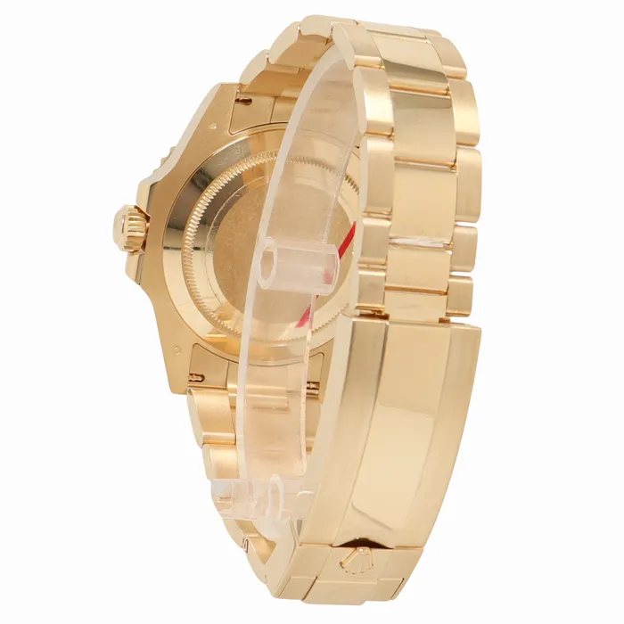 Rolex Submariner Yellow Gold 41mm Blue Dot Dial Watch Reference 126618LB Happy Jewelers Watches