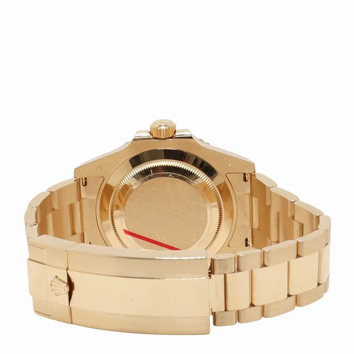 Rolex Submariner Yellow Gold 41mm Blue Dot Dial Watch Reference 126618LB Happy Jewelers Watches