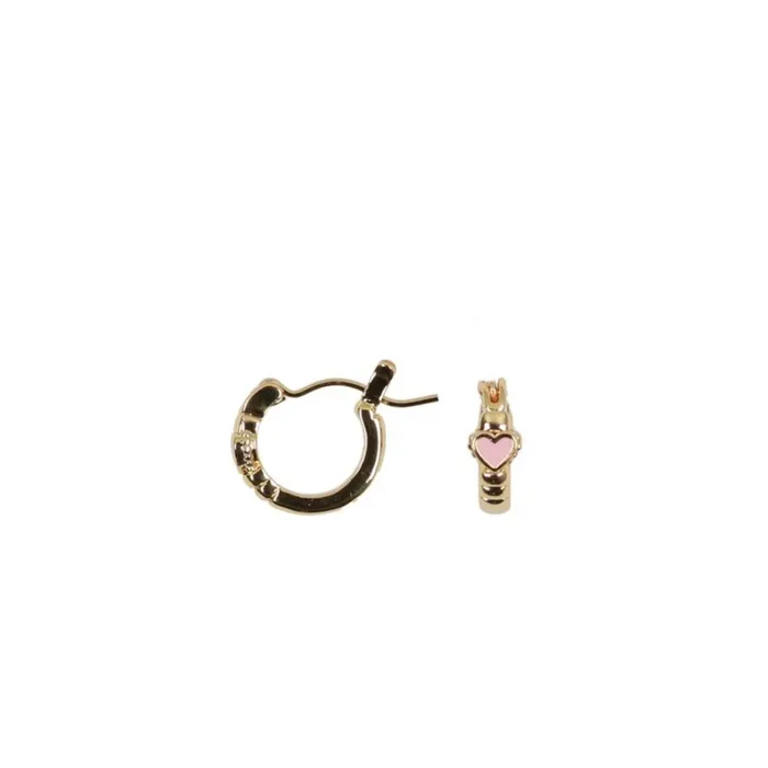 Tilyon Heart Hoop Earrings ER 309495 Tilyon Jewelry Earrings