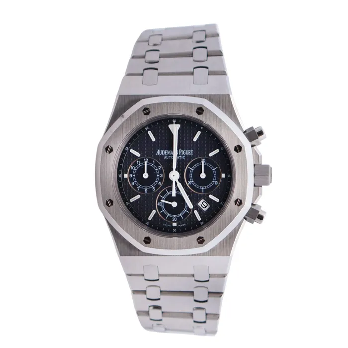 Watches Happy Jewelers Audemars Piguet Royal Oak 39mm Blue Dial Watch Ref 25860STOO1110ST01 Watches Happy Jewelers Audemars Piguet Royal Oak 39mm Blue Dial Watch Ref 25860STOO1110ST01