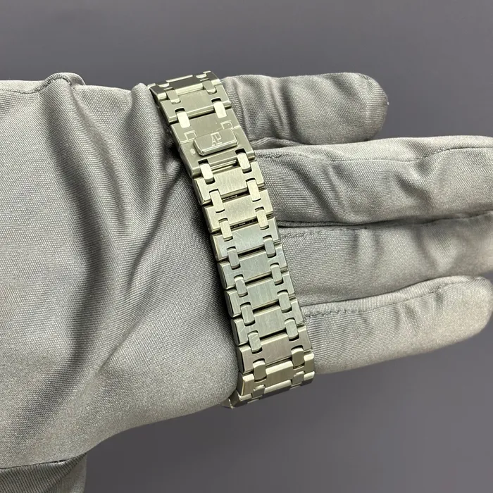 Watches Happy Jewelers Audemars Piguet Royal Oak 39mm Blue Dial Watch Ref 25860STOO1110ST01 Watches Happy Jewelers Audemars Piguet Royal Oak 39mm Blue Dial Watch Ref 25860STOO1110ST01