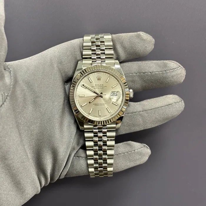 Watches happy jewelers Rolex Datejust 41mm Silver Dial Watch Ref 126334 Watches happy jewelers Rolex Datejust 41mm Silver Dial Watch Ref 126334