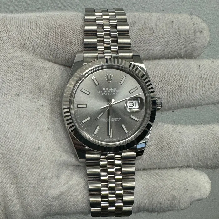 Watches Rolex Datejust 41mm Rhodium Dial Watch Ref 126334 Happy Jewelers Watches Rolex Datejust 41mm Rhodium Dial Watch Ref 126334 Happy Jewelers